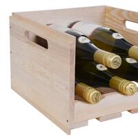 Immagine del prodotto per 'Cassetta vino e cibo VIVERI larghezza 30 cm'