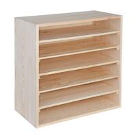 Immagine del prodotto per 'Portabottiglie 60 cm, modulo LINEA, legno di pino naturale'
