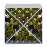 Immagine del prodotto per 'Cubo portabottiglie CARRE grigio argento'