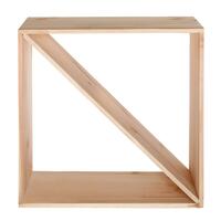 Immagine del prodotto per 'Portabottiglie 60 cm, modello BASIC, naturale'