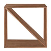 Immagine del prodotto per 'Portabottiglie 60 cm, modello BASIC, tinto marrone'