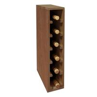 Immagine del prodotto per 'Portabottiglie 60 cm, modulo stretto per 6 bottiglie, tinto marrone'