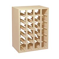 Immagine del prodotto per 'Portabottiglie 60 cm, modulo QUADRI stretto, pino naturale'