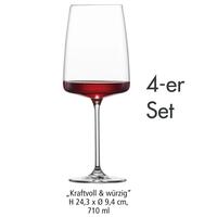 Immagine del prodotto per 'Bicchiere da vino Powerful & Spicy, set di 4 (da 7,95 EUR/bicchiere)'