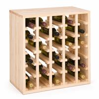 Cantinetta vino QUADRI per 30 bottiglie, in legno