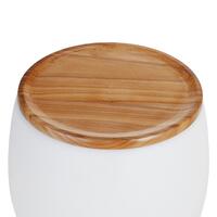 Immagine del prodotto per 'Elemento superiore del piano del tavolo, chiuso, per refrigeratore di design per bottiglie (modello tavolino, H 110 cm)'