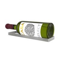 Immagine del prodotto per 'Portabottiglie da parete per 1 bottiglia magnum, color argento'