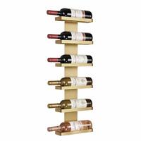 Immagine del prodotto per 'Portabottiglie da parete per 6 bottiglie da 0,75l, color oro'