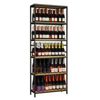 Immagine del prodotto per 'Scaffale in metallo e legno Black Pure WOOD modello 1'