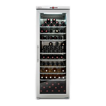 Armadio climatizzato per vini PROF 200 H 165 x L 600 x P 74 cm