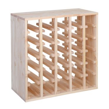 Cantinetta vino QUADRI per 30 bottiglie, in legno