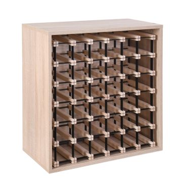 Modulo mensola con inserto Quadrato, rovere chiaro
