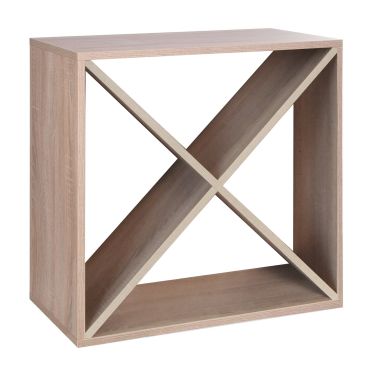 Portabottiglie 60 cm, modulo X-CUBE, rovere naturale