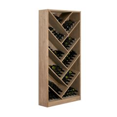 Cantinetta vino PRESTIGE 11.1, rovere, tinto marrone