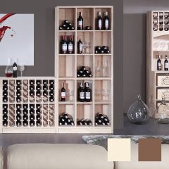 Portabottiglie vino PRESTIGE in legno di rovere