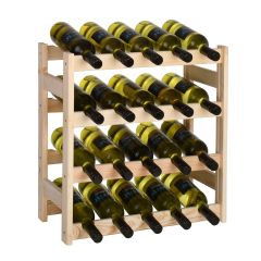 Portabottiglie vino SIMPLEX modello 1, naturale