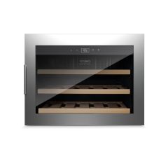 Frigorifero da incasso di design WINESAFE 18 INOX