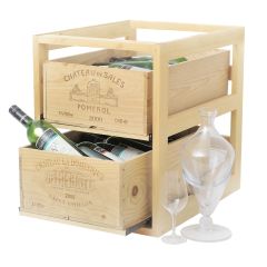 Portabottiglie vino CASE in legno