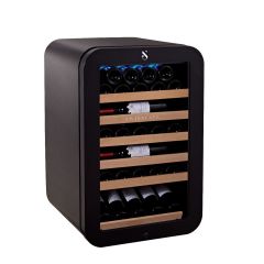 Frigorifero per vino monozona WL120F, 83 cm, 40 bottiglie, nero