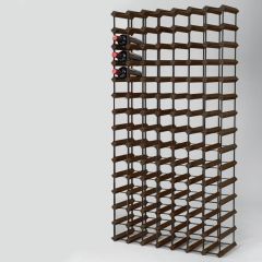 Portabottiglie Trend PREMIUM per 105 bottiglie (143,5 x 73,5 cm), marrone