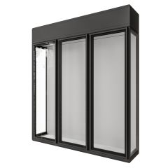 Vetrina Vitrus, L 158 cm, 3 ante