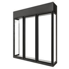Vitrus Glas-Kabinett, B 280 cm, 3 Türen