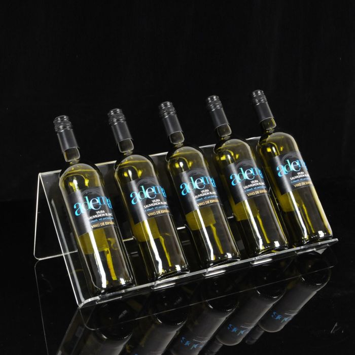 Portabottiglie in acrilico BELLA per 5 bottiglie