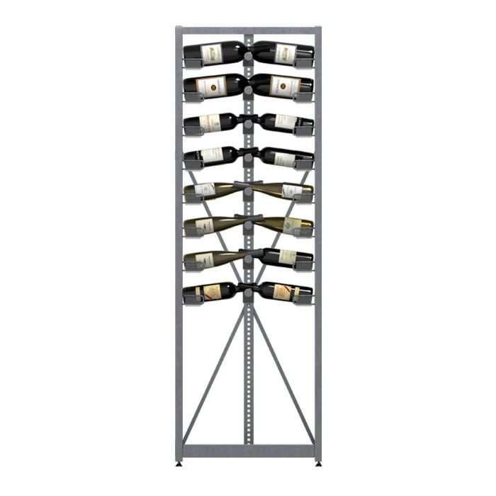 Scaffale per vini XI Rack 8: modulo base, 8 livelli