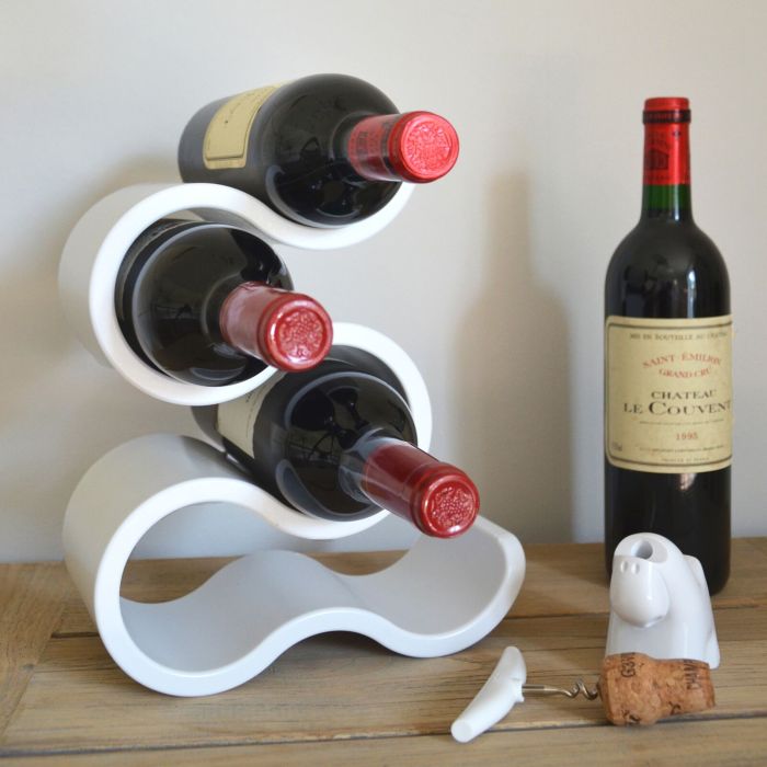 Portabottiglie vino BOA sintetico elegante e moderno