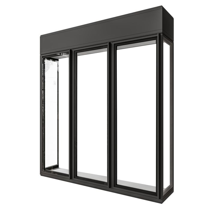Vetrina Vitrus, L 280 cm, 3 ante