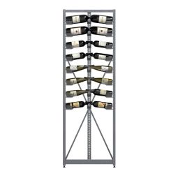 Scaffale per vini XI Rack 8: modulo base, 8 livelli