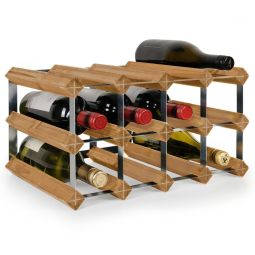 Cantinetta vino TREND, in legno, per 12 bottiglie