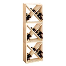 Portabottiglie modulo "X-CUBE" set da 3