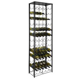 Scaffale vino RUSTIKO 78 Bo. A180 x L 58 x P 25 cm