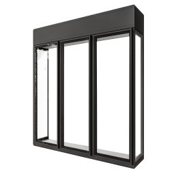 Vetrina Vitrus, L 280 cm, 3 ante